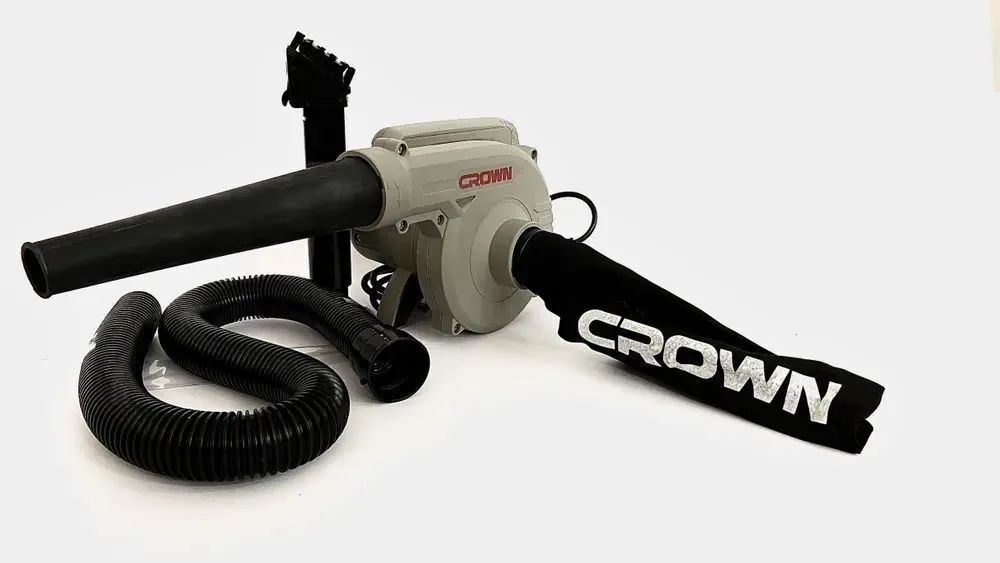 Воздуходувка электрическая пылесос CROWN CT17010V-A, 710 Вт
