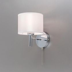 Citilux Аврора CL463310 Бра с белым абажуром и выключателем