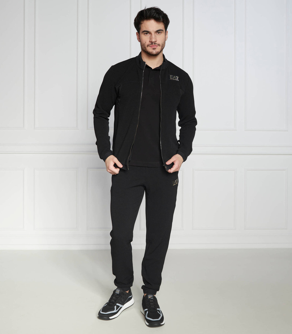 Худи EA7 - черный(3RPM31 PJG1Z)