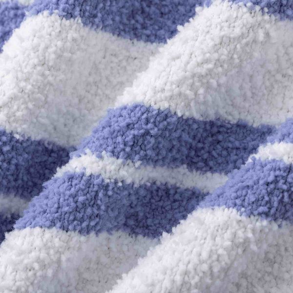 Свитер Soft Strips белый/голубой - фото 8