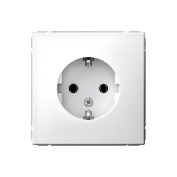 Розетка ArtGallery 16А с заземл. механизм бел. SE GAL000143