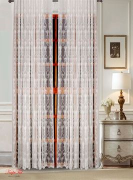 Тюль Марселла-2 французская сетка (молочный)