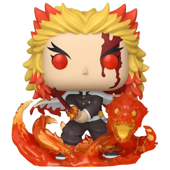 Фигурка Funko POP! Premium Demon Slayer Kyojuro Rengoku 9th Form (1856) 85001 / Фигурка Фанко ПОП! по мотивам аниме "Клинок, рассекающий демонов", Кёджуро Ренгоку