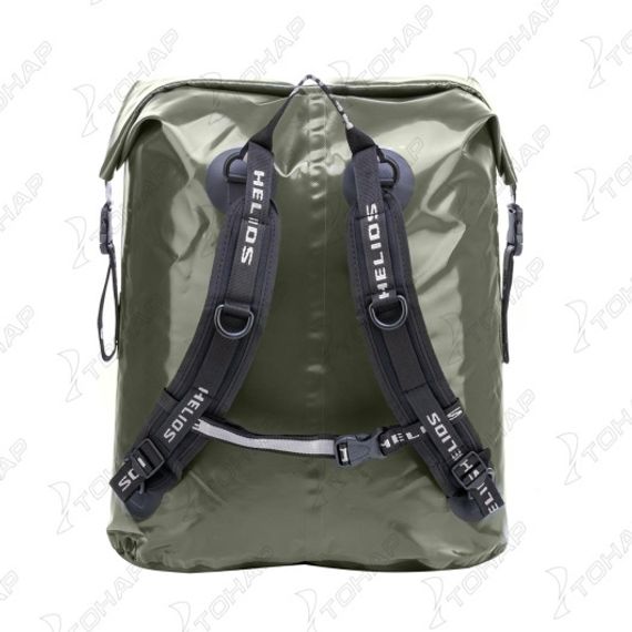 Герморюкзак 60 л (ПВХ, хаки/черный) (HS-GR-60-HB) Helios