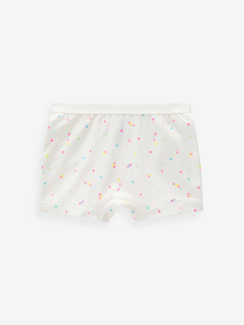 Трусы-шорты для девочки Next 555-703, Белый, Розовый, Желтый
