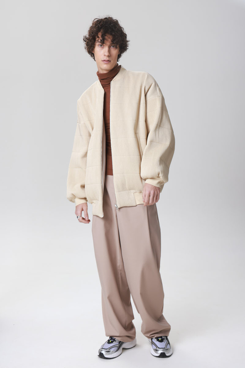 Брюки мужские широкие, серый