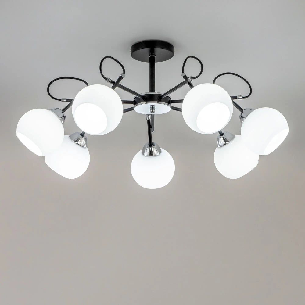 Citilux Стивен CL141271 Люстра потолочная Чёрная