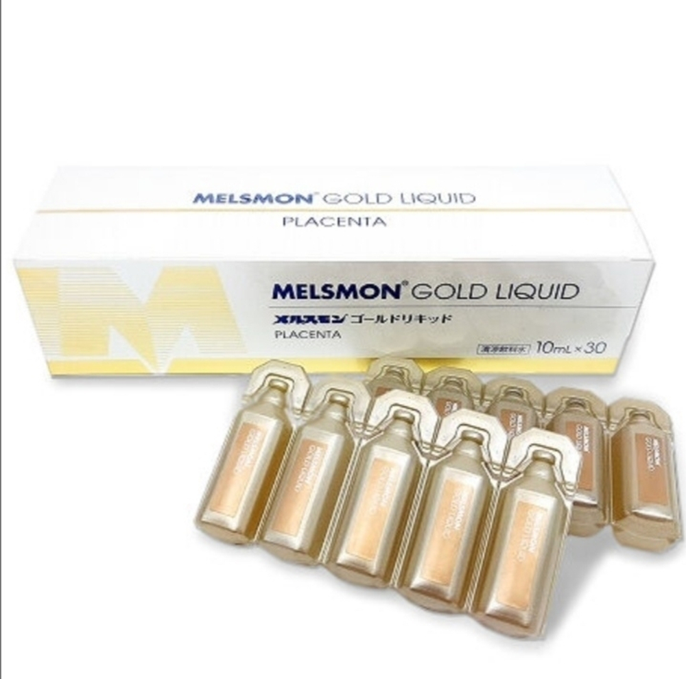 MELSMON Liquid Gold Placenta - питьевая порционная плацента