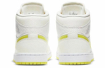Кроссовки Jordan Air Jordan 1 Mid Se "Voltage Yellow" (Женская размерная сетка)
