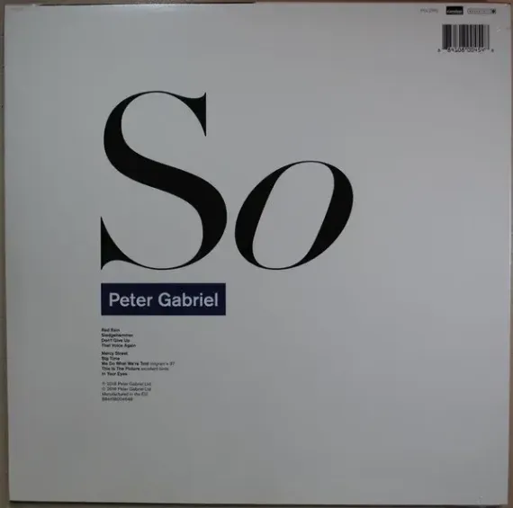 Peter Gabriel - So