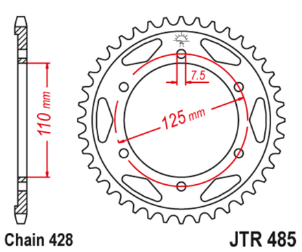 Звезда JTR485.48