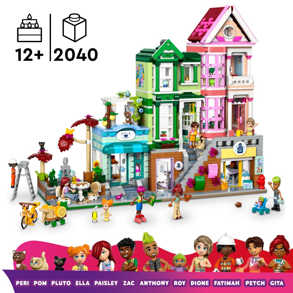 LEGO Friends - Квартиры и магазины в городе Хартлейк 42670