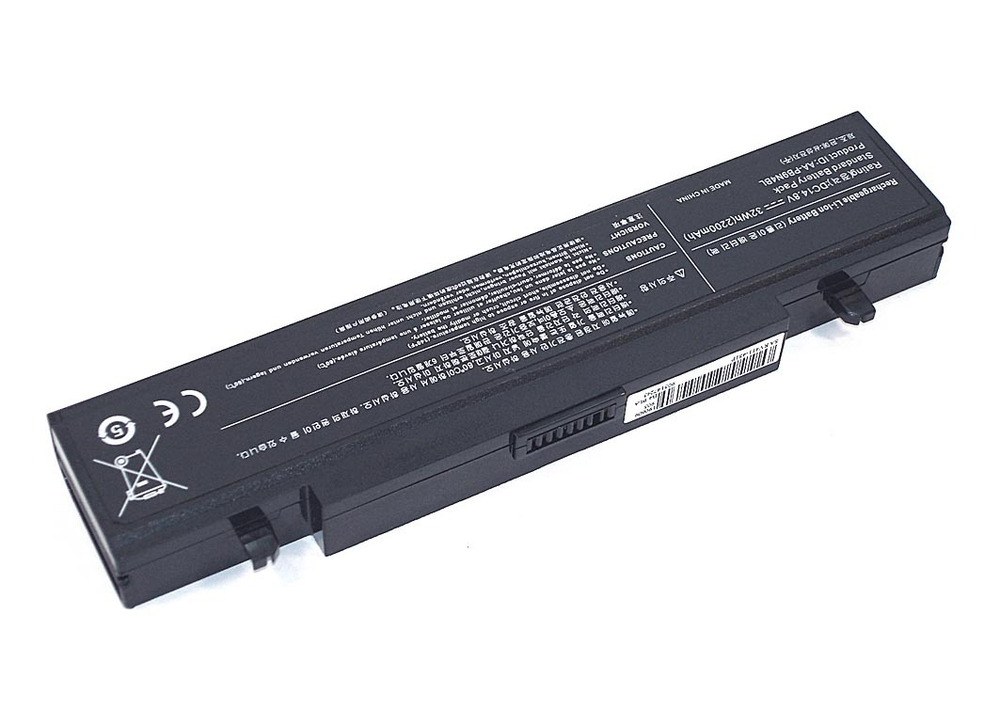 Аккумуляторная батарея для ноутбука Samsung RV411 4S1P (PB9N4BL) 14.8V 2200mAh OEM черная