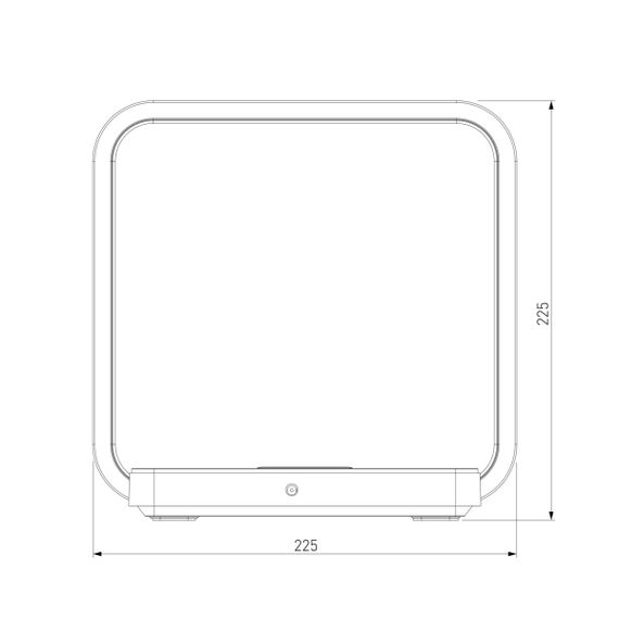 Настольная лампа Eurosvet Frame 80502/1 хром