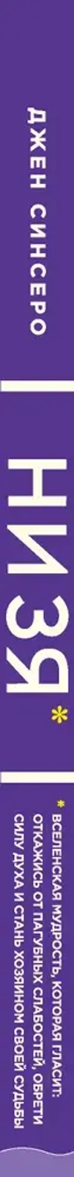 Книга "НИ ЗЯ. Откажись от пагубных слабостей, обрети силу духа и стань хозяином своей судьбы""