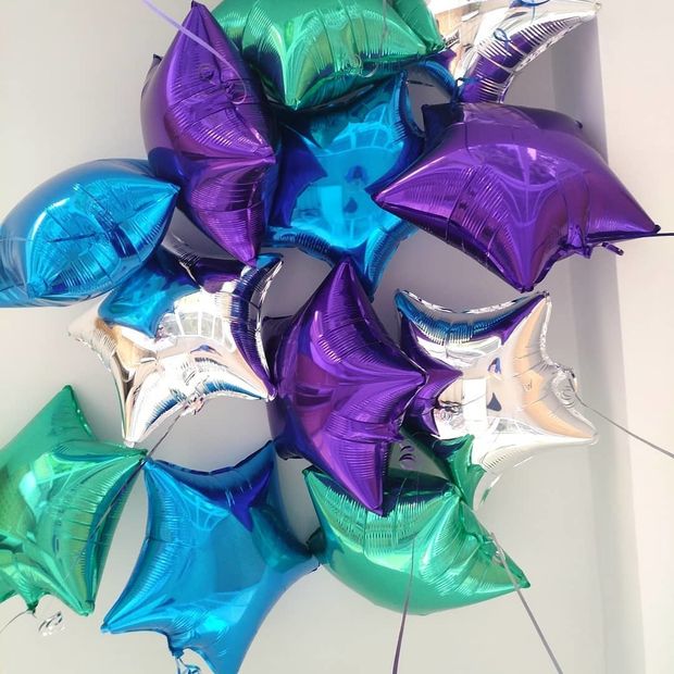 "Северное сияние" (набор из 12 шаров) №2381