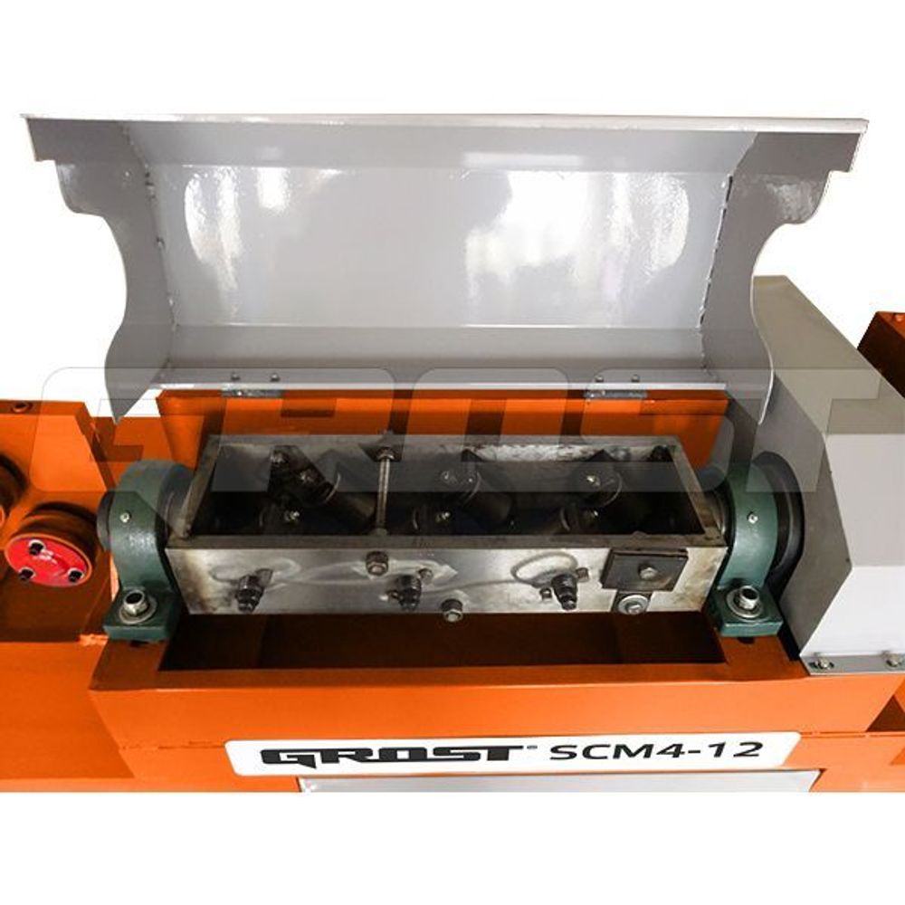 Правильно-отрезной станок GROST SCM4-12 - 7,5 кВт / до 12 мм