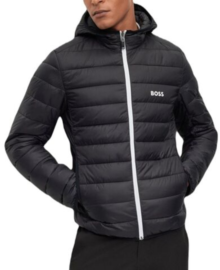 Куртка теннисная BOSS Water-Repellent Puffer Jacket With Branded Trims