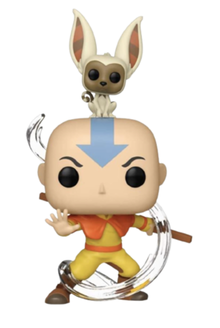 Фигурка Funko POP! Animation Avatar The Last Airbender Aang with Momo