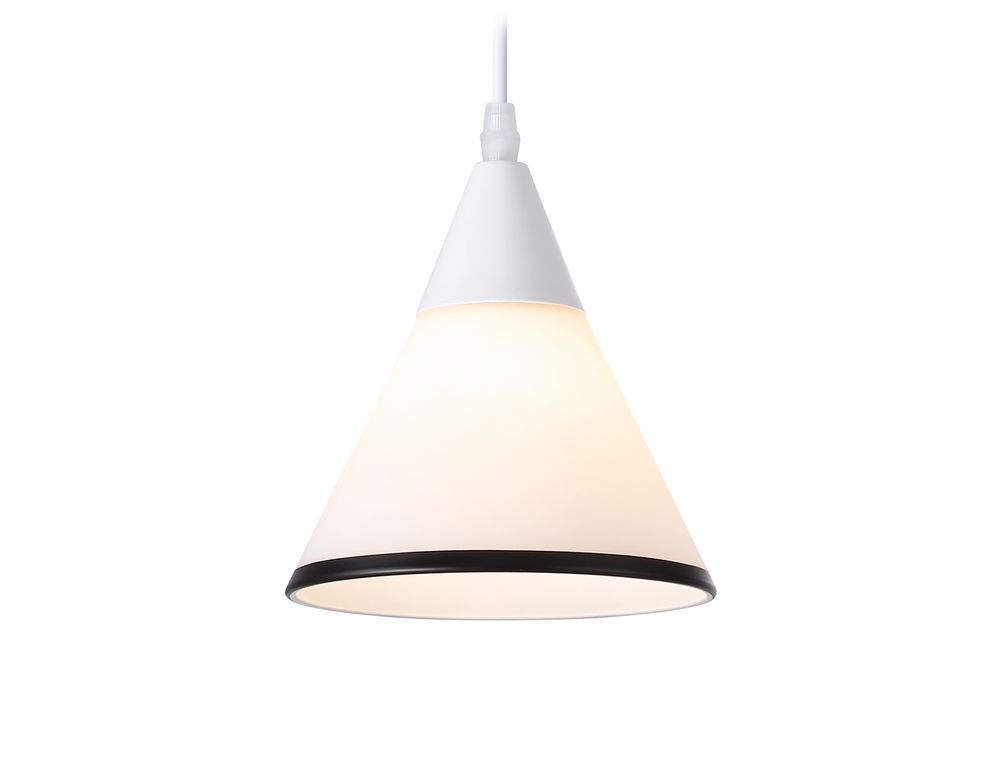Подвесной светильник TR3166 WH/BK белый/черный E27 max 60W D155*1000