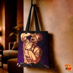 Сумка шоппер с принтом Магическая битва