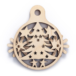 Деревянный конструктор Елочная игрушка - антистресс (DROVO)