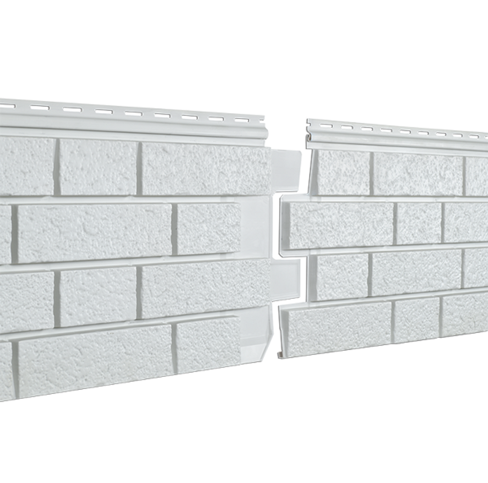 Панель фасадная Ю-Пласт Стоун Хаус S-Lock Клинкер Нордик Дым 1950х292 мм