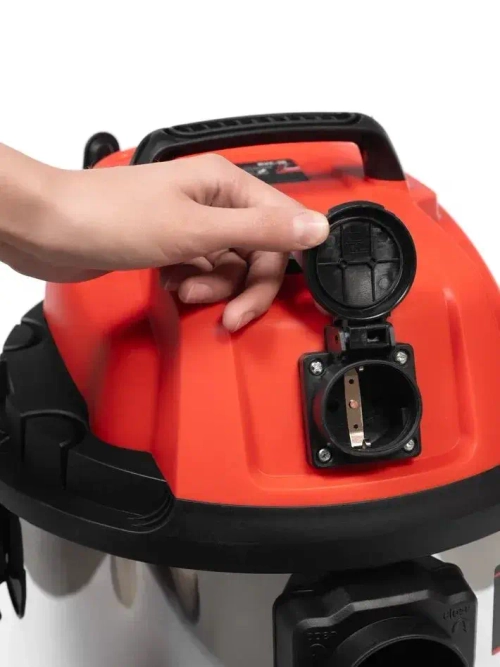 Строительный пылесос, промышленный, электрически Brait BVC-20 (1400 Вт, 20 литров, НЕРА фильтр, сухая/влажная уборка )