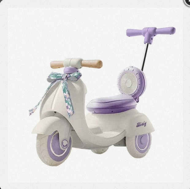 Детский електроскутер для малышей Bubago Bicly