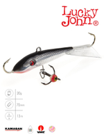 Балансир Lucky John FIN 3 с тройником 40мм/20 блистер