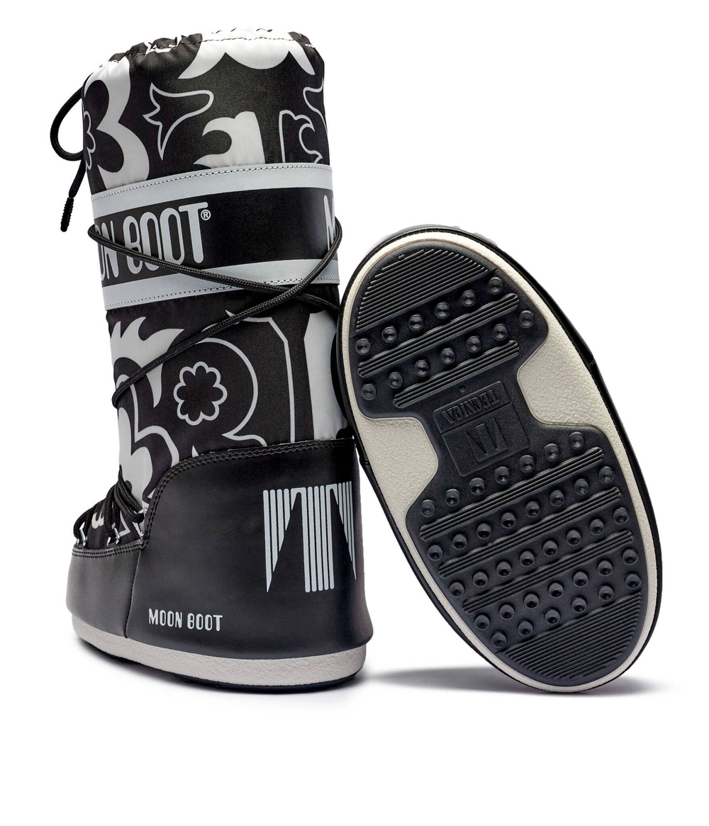 Угги ICON FLOWER Moon Boot - черный(80D1402940)