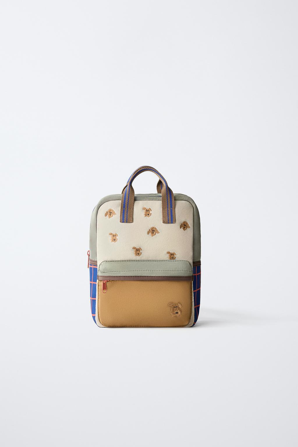 ZARA РЮКЗАК, БЕЖЕВО-КОРИЧНЕВЫЙ