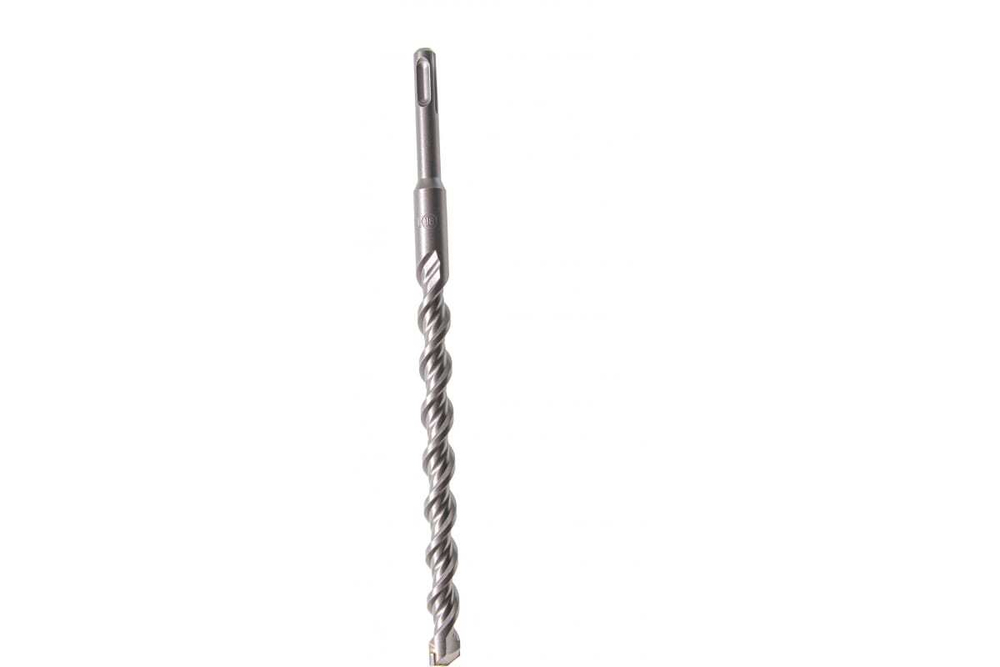 Бур по бетону, двойная спираль, Cobalt W-tip, 16x260 мм, SDS PLUS, серый