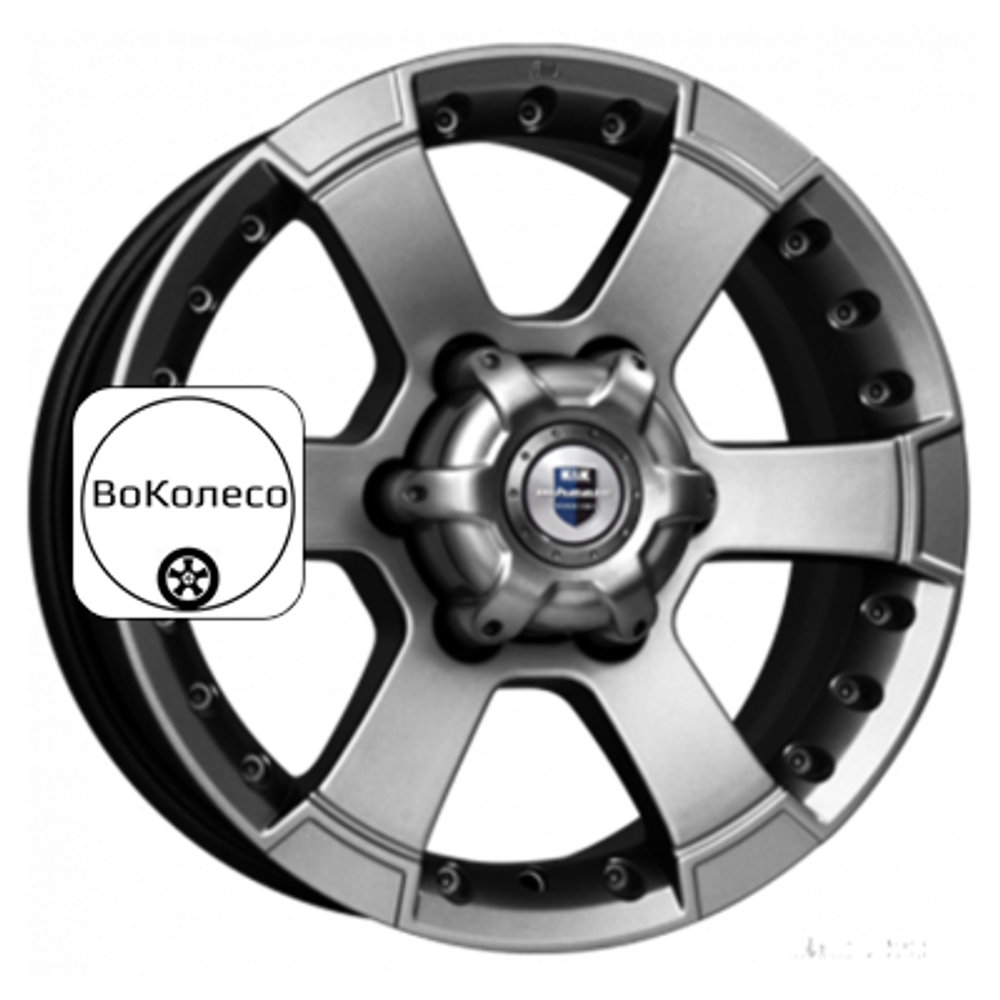 7x16/6x139,7 ET38 D92,5 M56 (КС593) Дарк платинум K&K