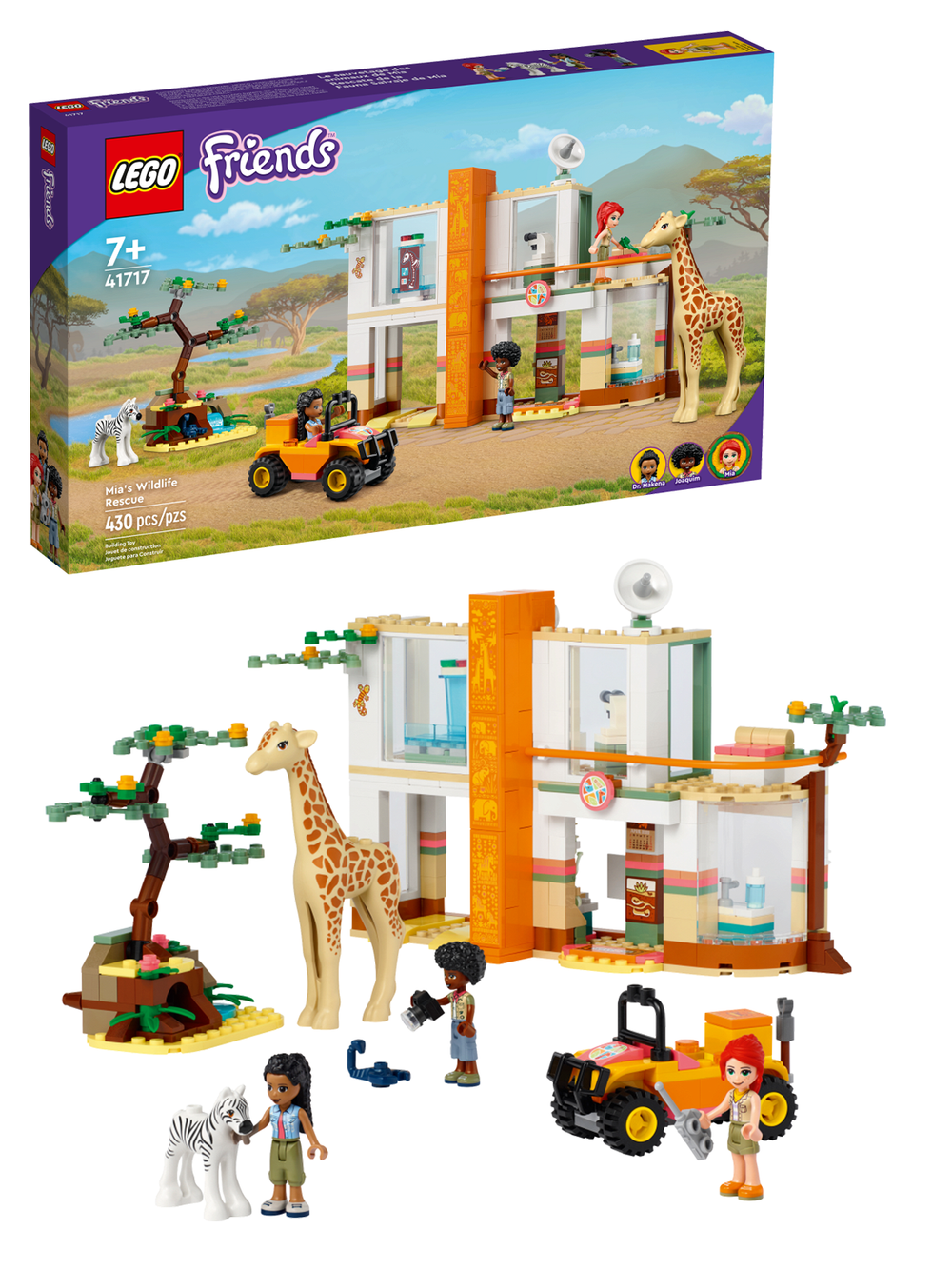 Конструктор LEGO 41717 Лего Friends Спасательная станция Мии