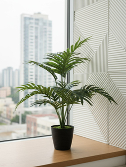 Искусственная пальма Виктория 55см в кашпо
