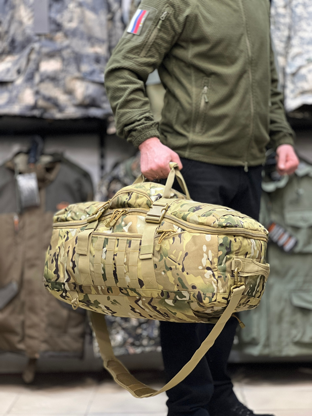 Рюкзак-сумка баул 7.62, 60 л, Мультикам