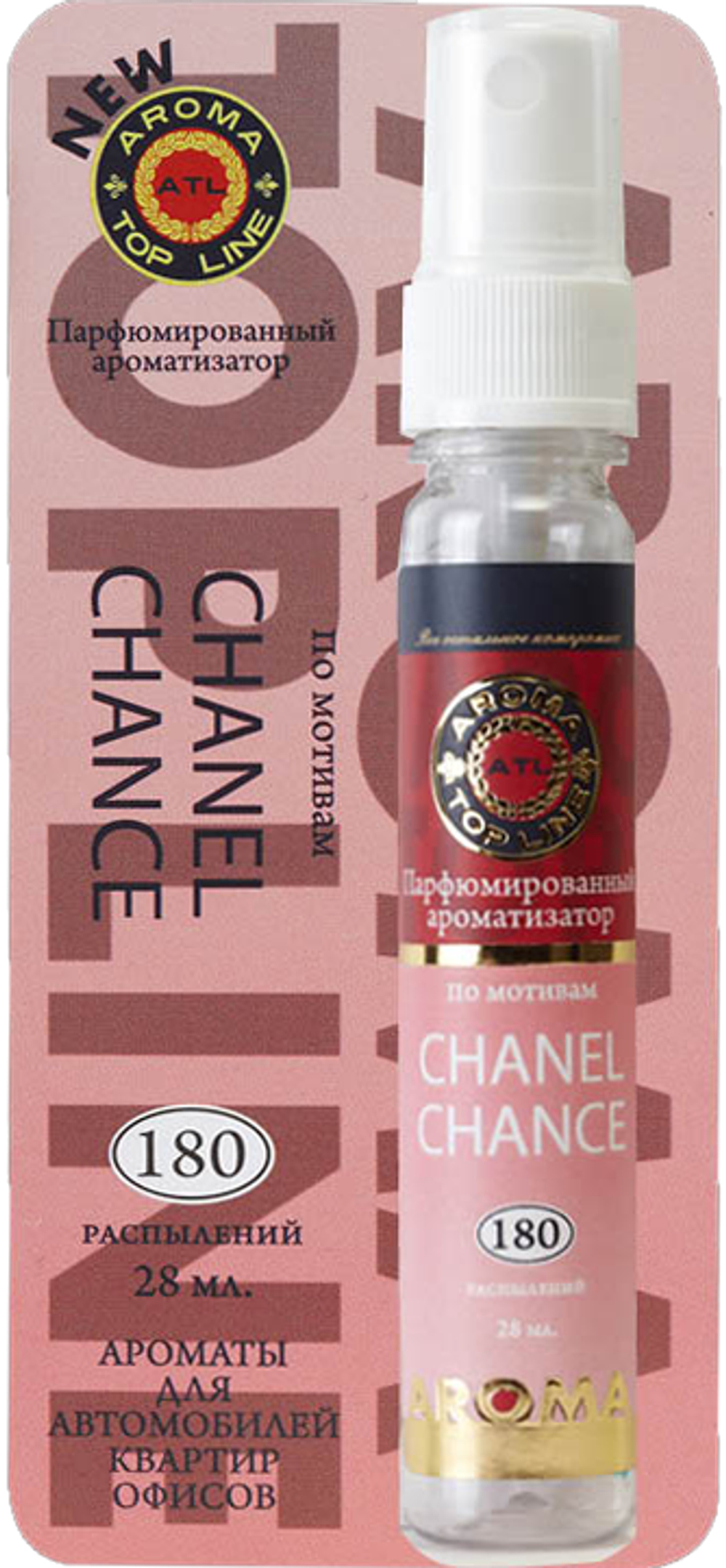 Ароматизатор воздуха жидкий (спрей) AROMA TOP LINE №10 Chance