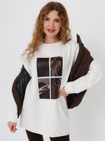 Лонгслив Day brown