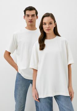 Футболка оверсайз унисекс Anyday T-shirt 02, цвет экрю