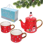 Набор чайный «Зимняя сказка» (Чайник 520мл+2кружки 200мл)