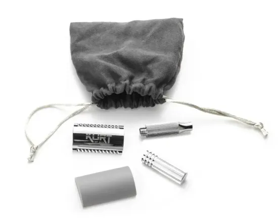 Т-образная бритва (станок) Kurt, дорожный/разборный (4 части), К_20014S