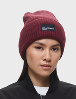 Шапка KARL LAGERFELD JEANS Patch Long Beanie