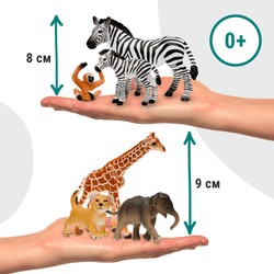 Mалыши Африки - 6 фигурок с аудиосказками и мини-книгой