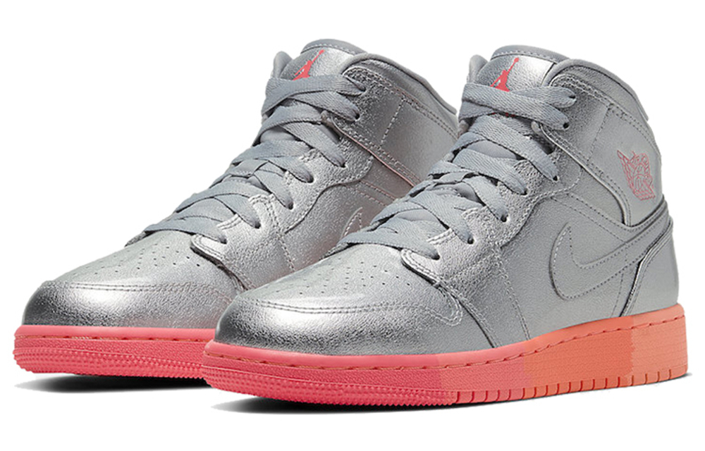 Кроссовки Jordan Air Jordan 1 Mid GS (Подростковая размерная сетка)