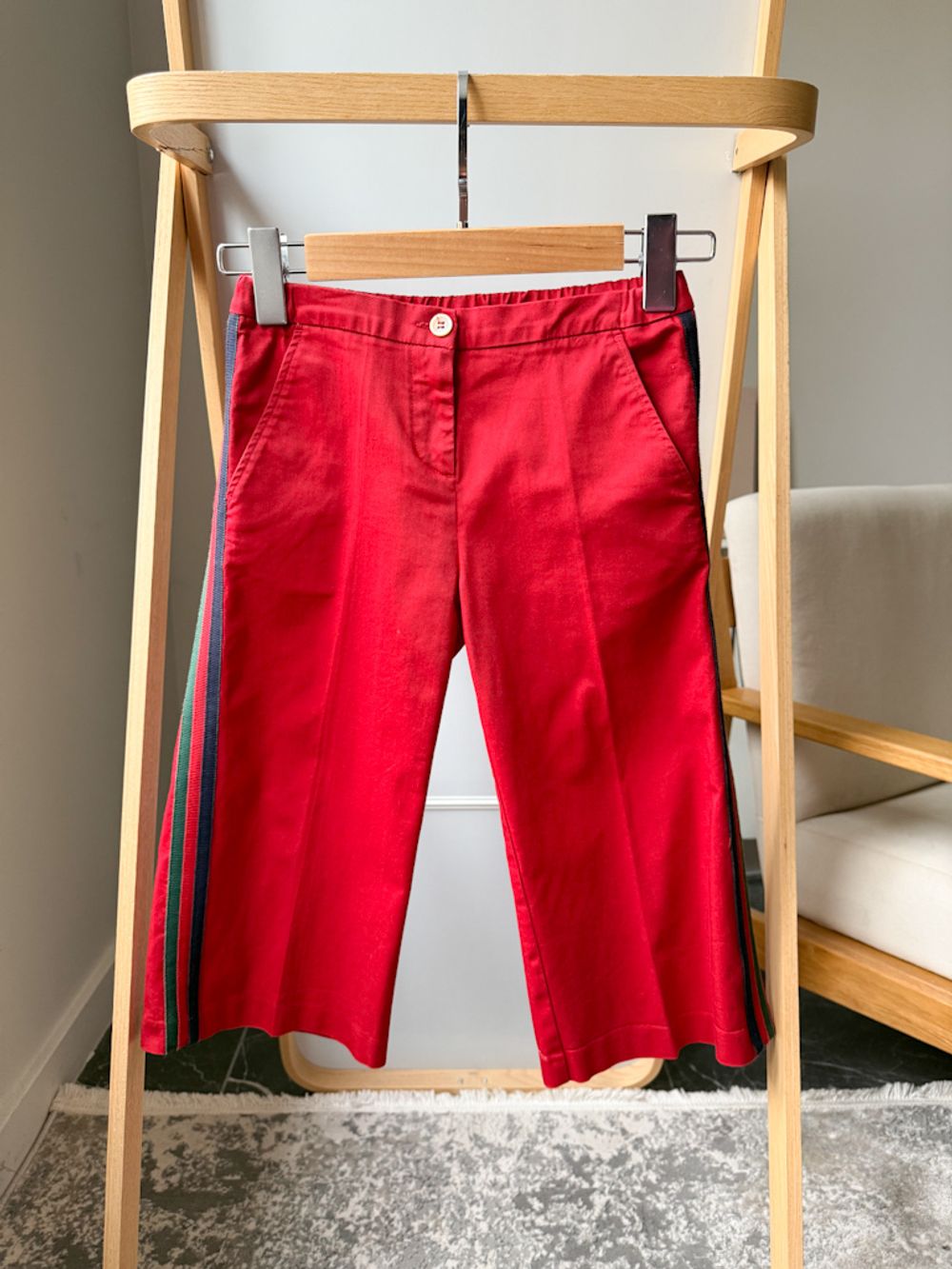 Хлопковые брюки Gucci, 128