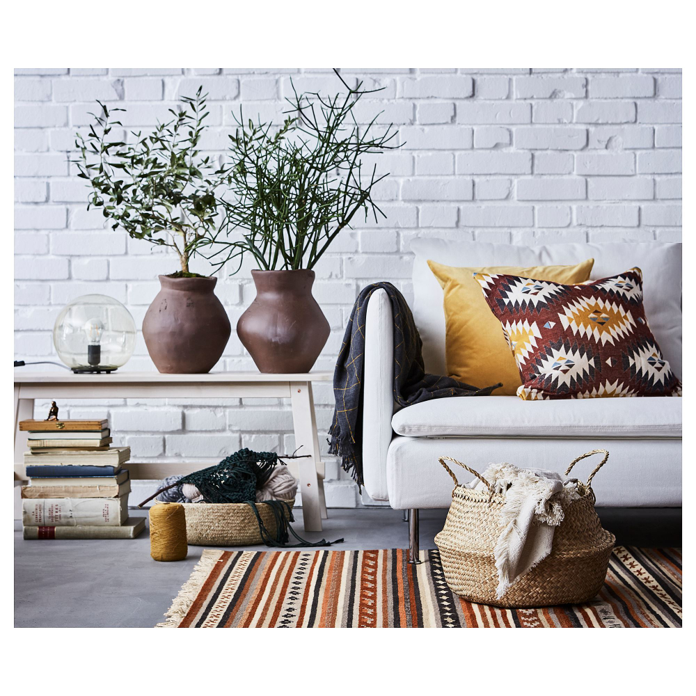 Чехол на подушку IKEA SANELA (САНЕЛА), Желтый, 50x50 см