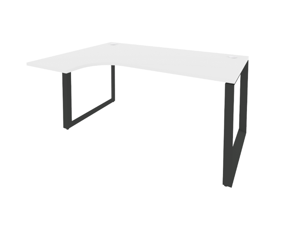 Стол эргономичный левый на О-образном 1180 Onix
