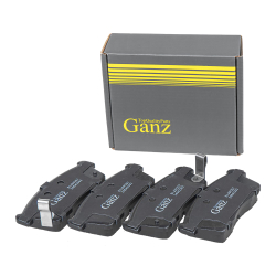 Колодки GANZ передние DAIHATSU Sirion 1.0-1.3 05- / YRV 1.3 02-, SUZUKI Арт.:GIJ09257