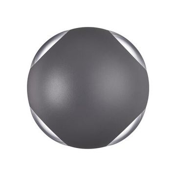 358464 STREET NT20 738 темно-серый  Ландшафтный настенный св-ник IP54 LED 4000K 12W 85-265V  CALLE